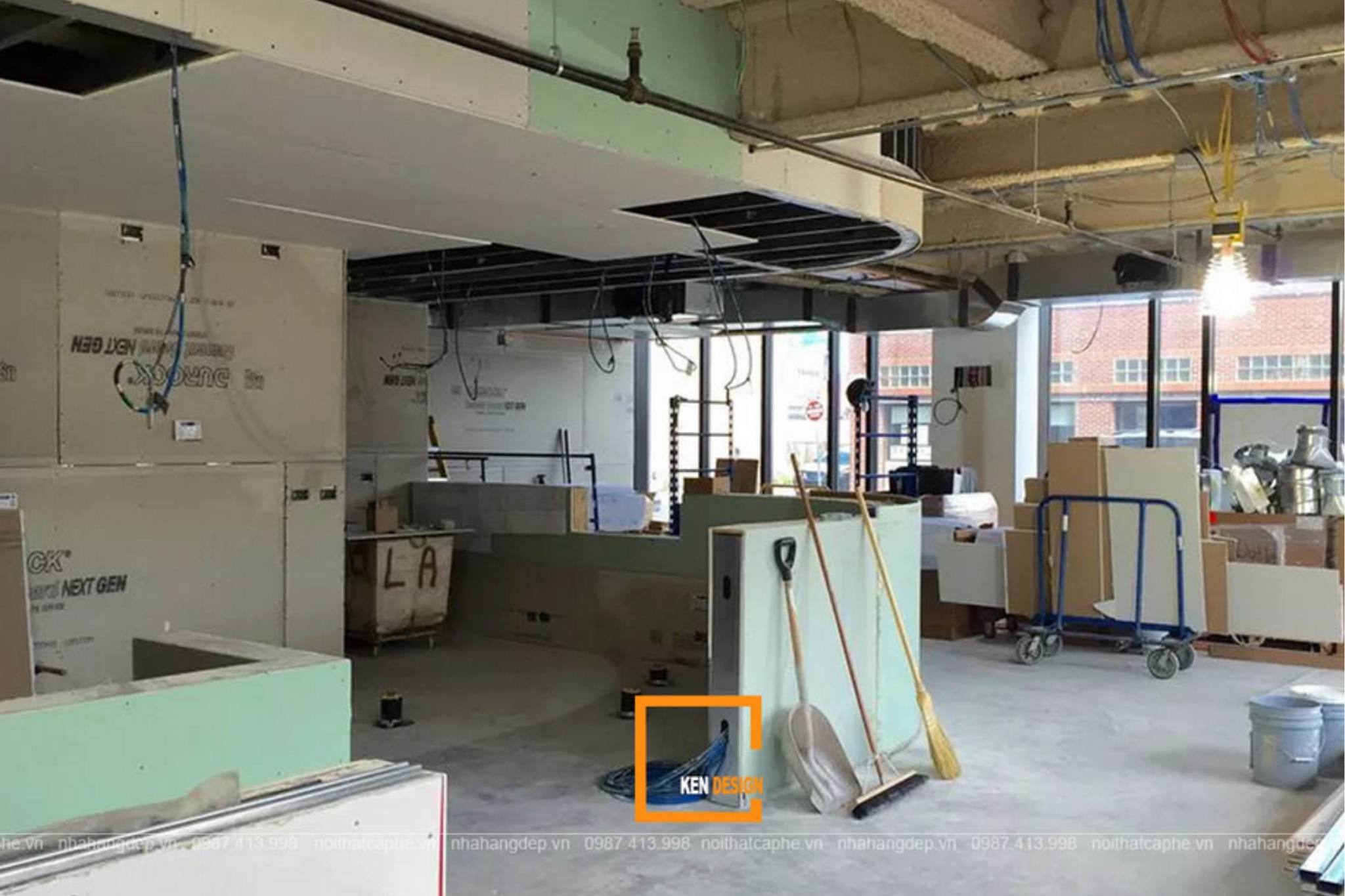 Chọn mặt bằng khiến chi phí cải tạo tăng cao